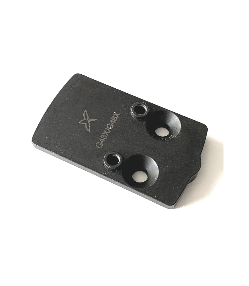 Adaptor plate RMRcc to Glock 43X MOS/48 MOS