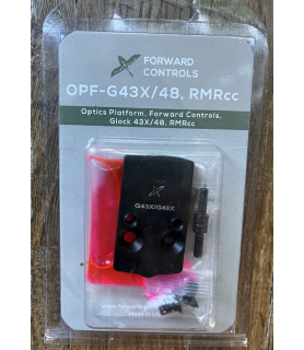 Adaptor plate RMRcc to Glock 43X MOS/48 MOS